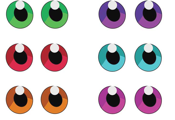 Colored contact lenses