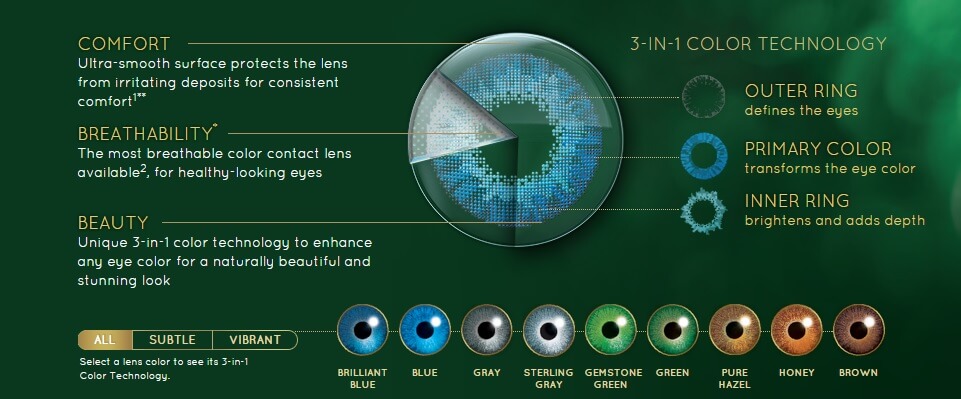 air optix colored contact lenses