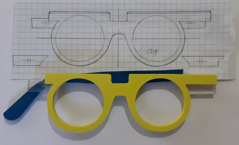 making glasses frames