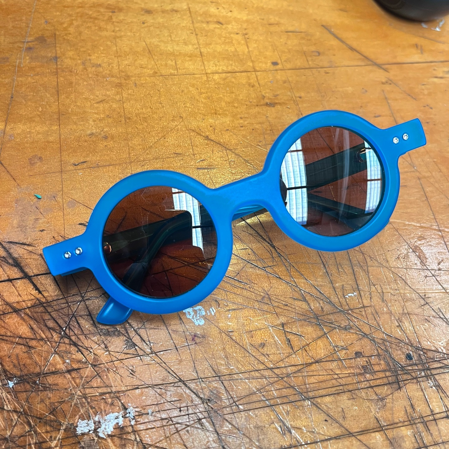 bright coloured glasses frames